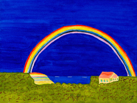 March Rainbow, Poipu, Kaua'i