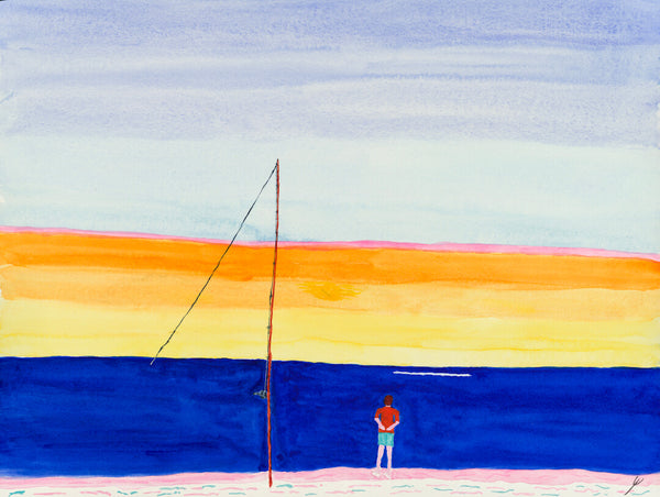 Patient Fisherman, Oahu North Shore