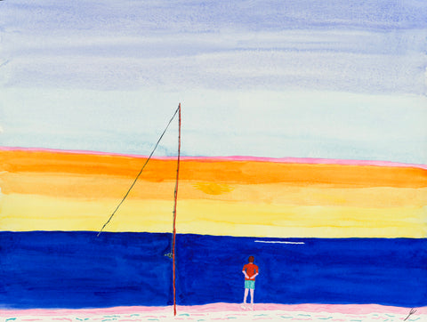 Patient Fisherman, Oahu, North Shore