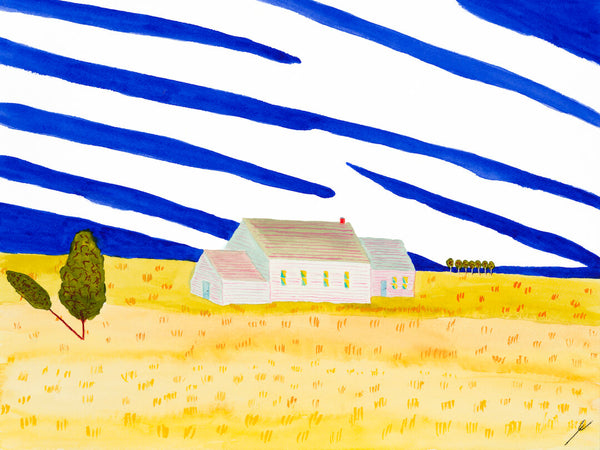 Prairie Farmhouse, McHenry County, North Dakota