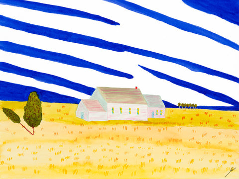 Prairie Farmhouse, McHenry County, North Dakota