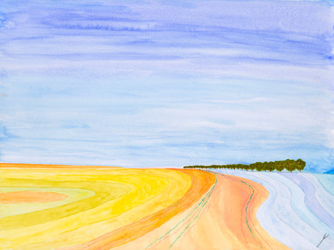 Prairie Road, Oliver County, North Dakota