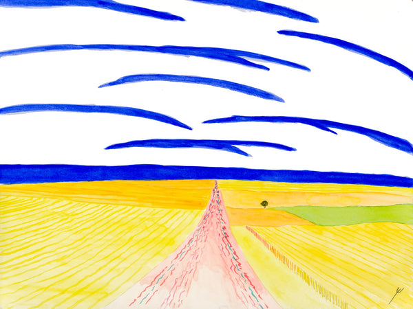 Road After the Harvest, McLean County, North Dakota