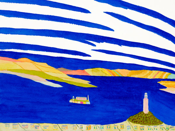 San Francisco Bay in Afternoon Light