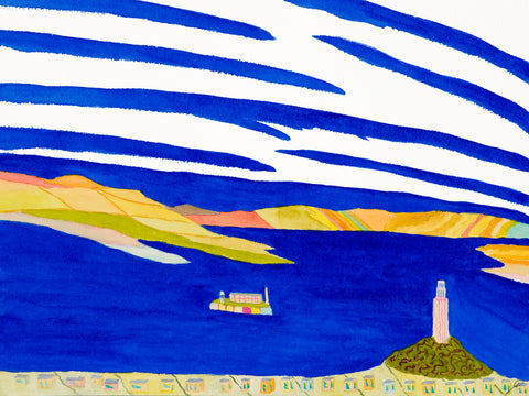 San Francisco Bay in Afternoon Light