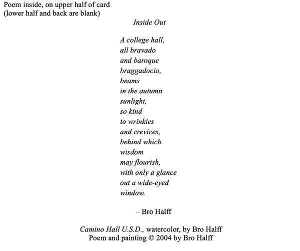 Camino Hall, U.S.D