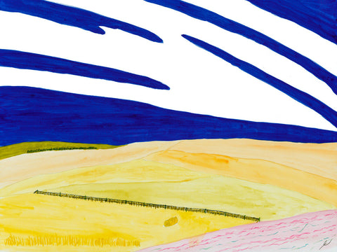 Summer Road and Fields, North Dakota