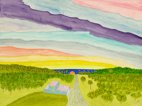 Sunset on Keoniloa Place, Kaua'i