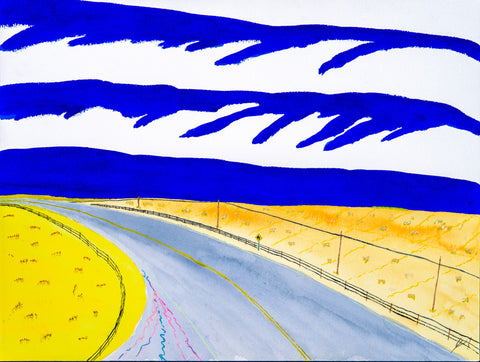 Bend in a Country Road, North Dakota