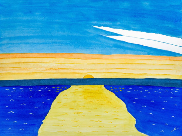 Bright Sunset, Sunset Cliffs