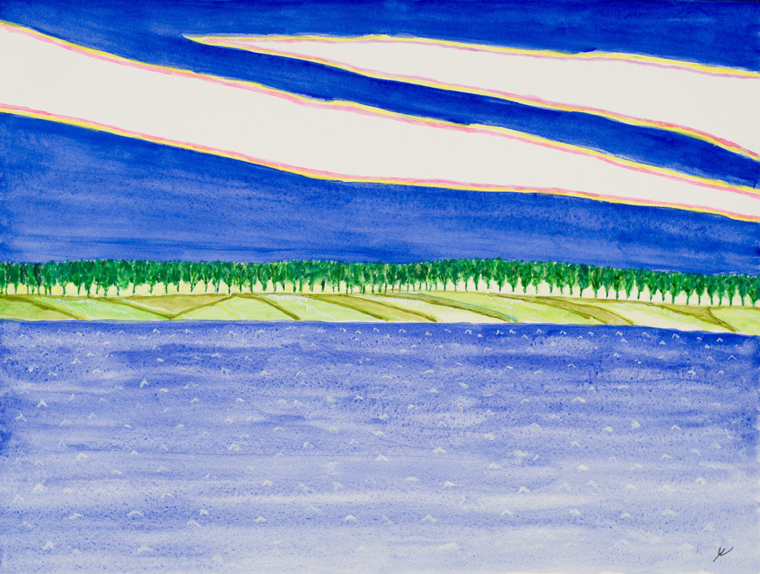 Cottonwood Trees on the Missouri, North Dakota