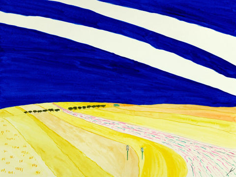Crossing a Ridge, North Dakota