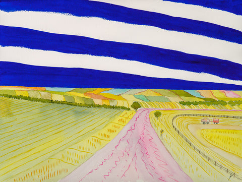 Curve and Fields, North Dakota