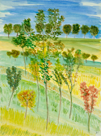 Early Autumn Trees
