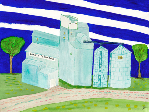 Grain Elevator, Glen Ullin, North Dakota