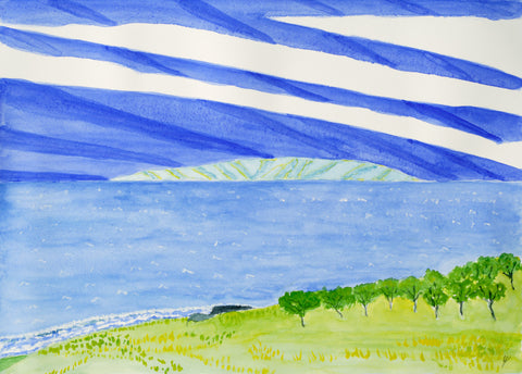 Kaho'olawe Seen from Maui