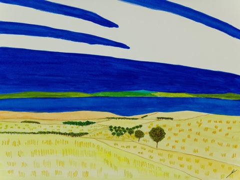 Lake Sakakawea Near New Town, North Dakota