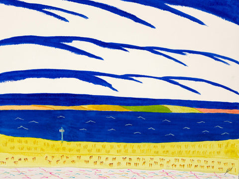 Lake Sakakawea in Summer, North Dakota