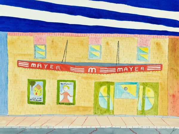 Mayer Theater, Hebron, North Dakota