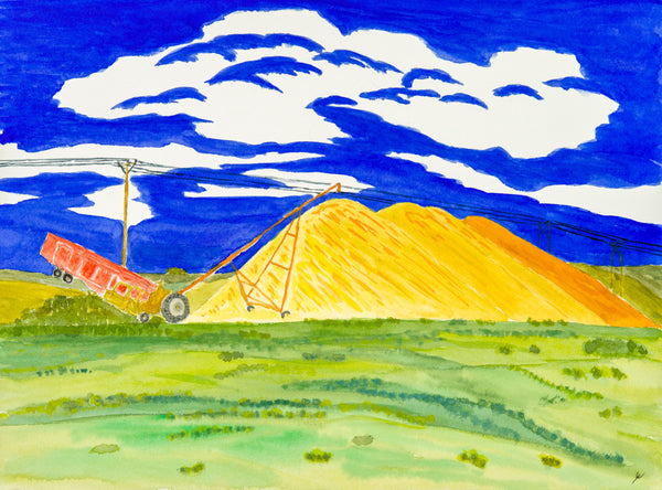 Mountains of Grain