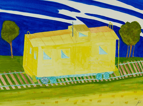Old Caboose, Flasher, North Dakota