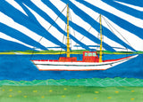 Red Sailboat