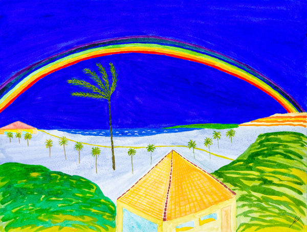 Rainbow Over Poiu, Kaua'i