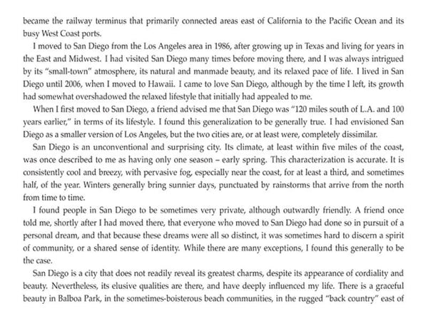 San Diego Days