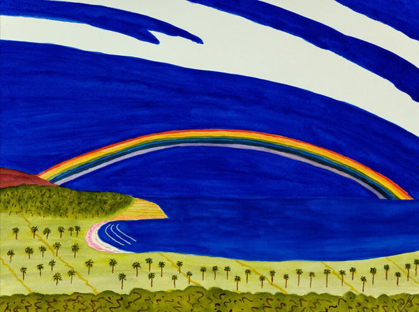 Spring Rainbow, Keoniloa Beach, Kaua’i