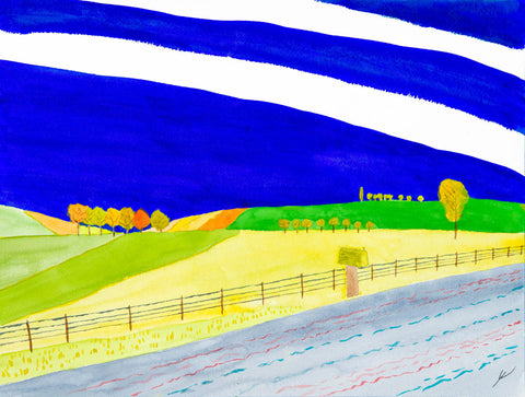 Sunny Mailbox, North Dakota