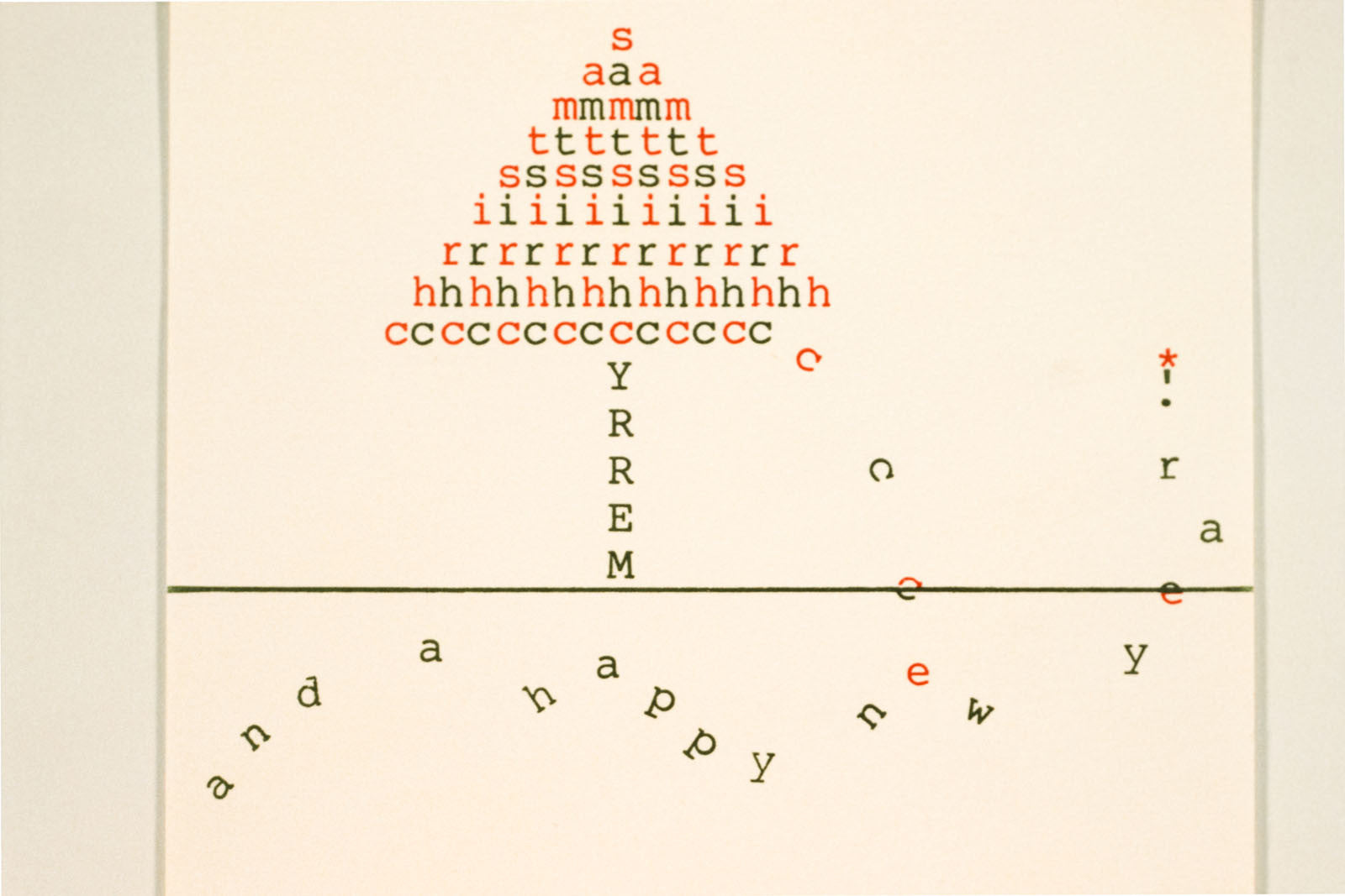 Three Christmas Cards for Albert H. Halff Assoc.