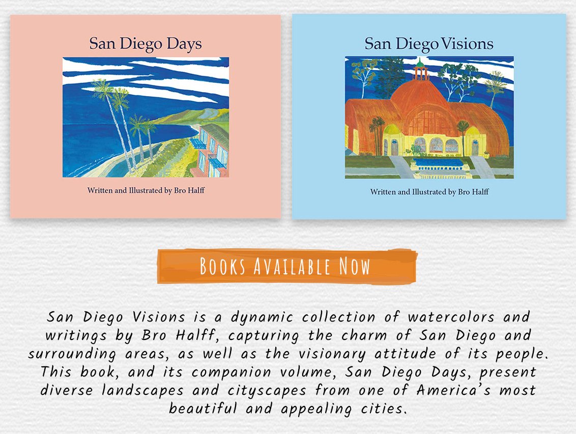 San Diego Days and San Diego Visions Books